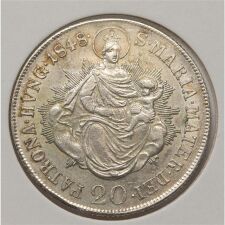 Ungarn 20 Kreuzer 1848 Ferdinand I. - Maria Mater*