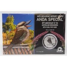 Australien 1 Dollar 2020 - ANDA Melbourne - Kookaburra*