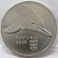 Portugal 5 Euro 2020 - Delfin -  Cu/Ni unc.