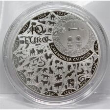 Frankreich 10 Euro 2021 - Jahr des Ochsen - PP