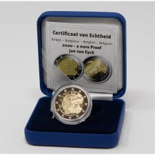 Belgien 2 Euro 2020 - Jan van Eyck PP