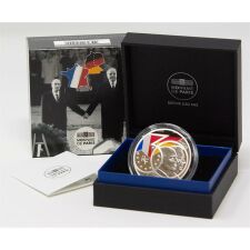 Frankreich 10 Euro 2020 - 30 Jahre Wiedervereinigung - Mitterrand & Kohl - PP