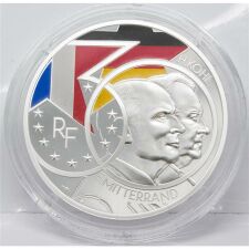 Frankreich 10 Euro 2020 - 30 Jahre Wiedervereinigung - Mitterrand & Kohl - PP