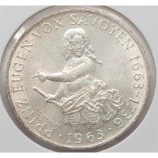 Österreich 25 Schilling 1963 - E. von Savoyen*