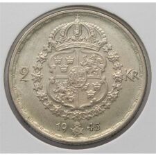 Schweden 2 Kronor 1945*