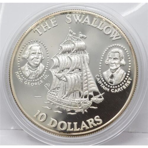 Solomon Islands 10 Dollar 1994 - The Swallow*