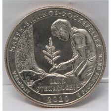 USA 25 Cent 2020 "Beautiful Quarter - Marsh...