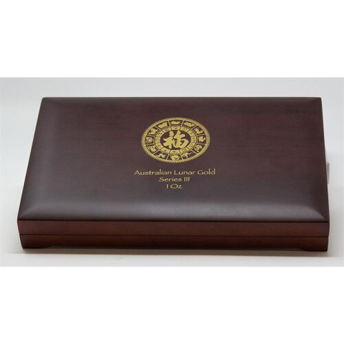 Münzbox - Lunar III - für 12 x 1 Unzen Gold