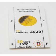 Goldeuroschuber für 50 Euro 2020 - Musikinstrumente...