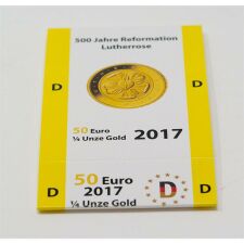 Goldeuroschuber für 50 Euro 2017 - Lutherrose - D