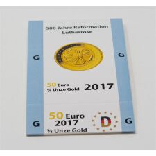 Goldeuro Schuber für 50 Euro 2017 - Lutherrose - G