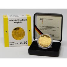 Deutschland 100 Euro 2020 - Einigkeit - D