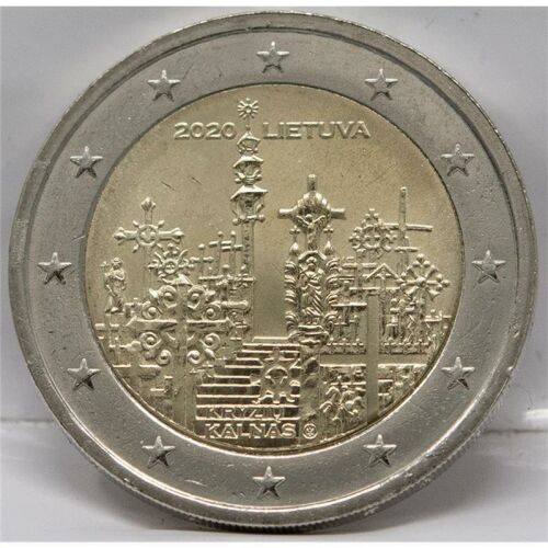 Litauen 2 Euro 2020 - Berg der Kreuze - unc.