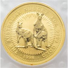 Australien 100 Dollar 1998 - Känguru - 1 oz. Gold