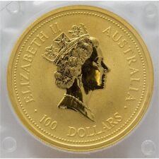 Australien 100 Dollar 1998 - Känguru - 1 oz. Gold