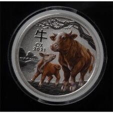 Australien 25 Cent 2021 - Coinshow Sidney - Ochse*