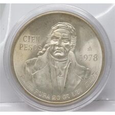 Mexiko 100 Pesos 1978 - Pavon*