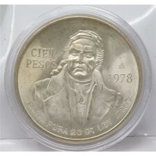 Mexiko 100 Pesos 1978 - Pavon*