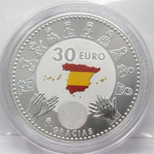 Spanien 30 Euro 2020 - Gracias - BU in Kapsel