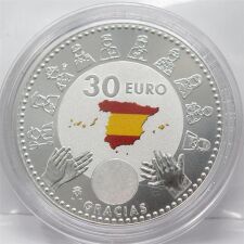 Spanien 30 Euro 2020 - Gracias - BU in Kapsel