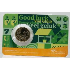 Niederlande 10 Cent 2021 - Viel Gl&uuml;ck - Coincard