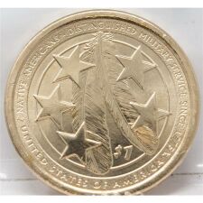 USA 1 Dollar 2021 - Sacagawea - Militärdienst - D -...
