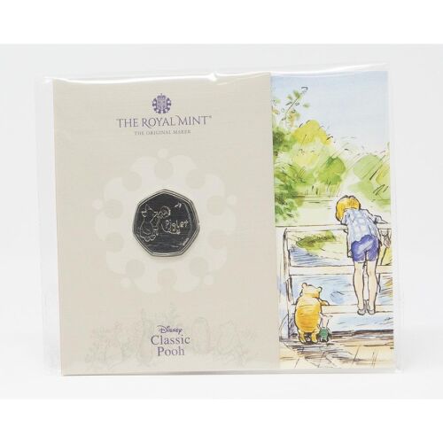 Großbritannien 50 pence 2020 - Winnie the Pooh Serie #3 - Ferkel - BU