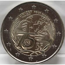 Frankreich 2 Euro 2021 - 75 Jahre Unicef - unc.