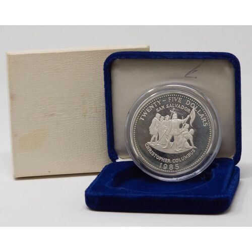 Bahamas 25 Dollar 1985 - Columbus*