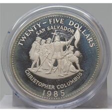 Bahamas 25 Dollar 1985 - Columbus*