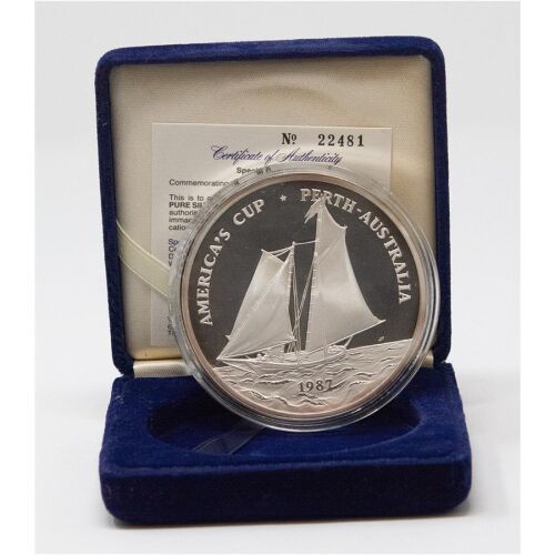 Samoa 25 Dollar 1987- America´s Cup*
