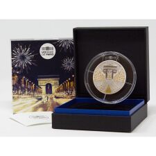 Frankreich 50 Euro 2020 - Champs Elysees - 5 oz Silber