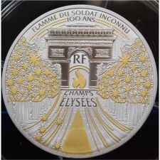 Frankreich 50 Euro 2020 - Champs Elysees - 5 oz Silber