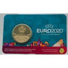 Belgien 2,5 Euro 2021 (FR) - UEFA EM  in Coincard