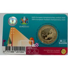 Belgien 2,5 Euro 2021 (FR) - UEFA EM  in Coincard