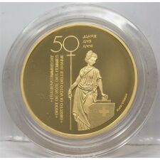 Schweiz 50 Franken 2021 - Frauenstimmrecht - Gold