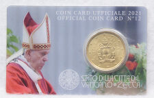 Vatikan 50 Cent 2021 Coincard - #12*