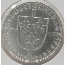 Schweden 5 Kronor 1935 - Gustav V.*