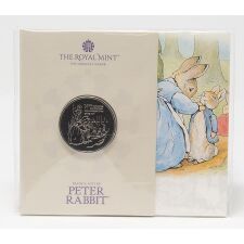 Groß Britannien 5 Pfund 2021 - Peter Rabbit - BU