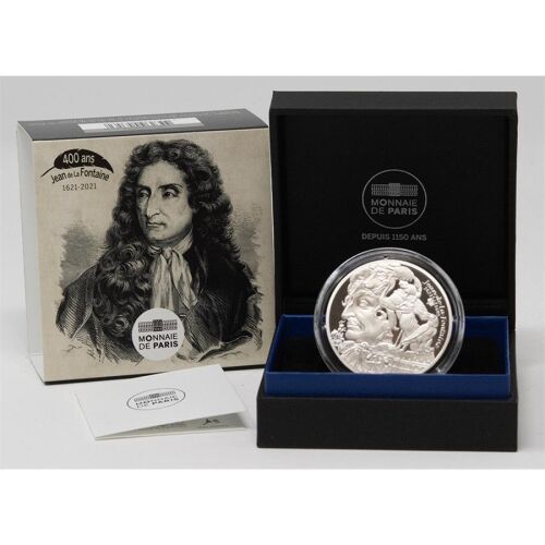 Frankreich 10 Euro 2021 - Fontaine - PP