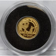 Cook Islands 5 Dollars 2021 - Mr. Bean - Gold