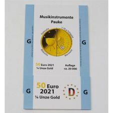 Goldeuroschuber f&uuml;r 50 Euro 2021 - Musikinstrumente...