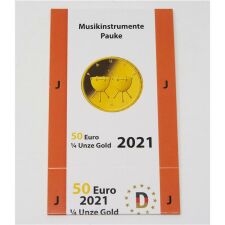 Goldeuroschuber für 50 Euro 2021 - Musikinstrumente...