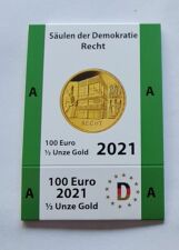 Goldeuroschuber für 100 Euro 2021 - Säulen der...