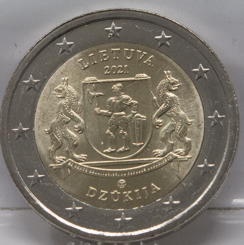 Litauen 2 Euro 2021 - Dzukija - unc.