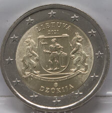 Litauen 2 Euro 2021 - Dzukija - unc.