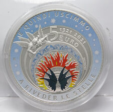 Italien 5 Euro 2021 - Dante - Inferno - Silber - BU