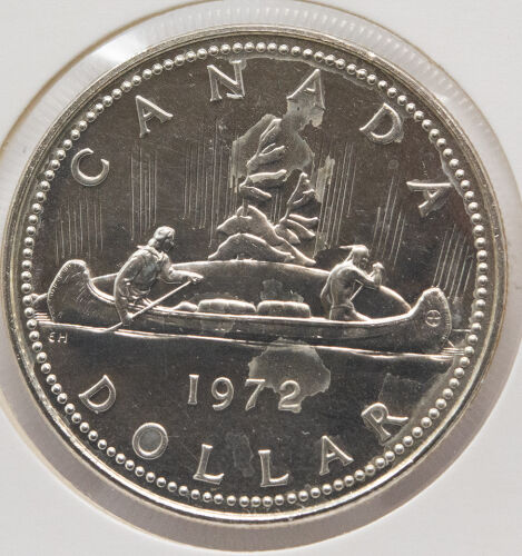 Kanada 1 Dollar 1972 - Indianer - Kanu*