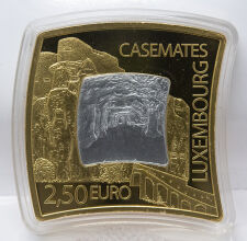 Luxemburg 2,5 Euro 2021 - Kasematten - PP