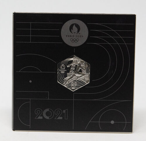 Frankreich 10 Euro 2021 - Olympische Spiele Paris 2024  im Blister  unc.